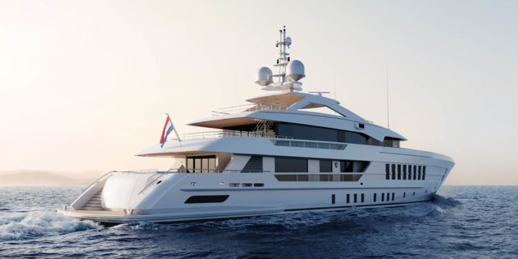 Heesen reveal Project Gemini – 55 metre steel yacht