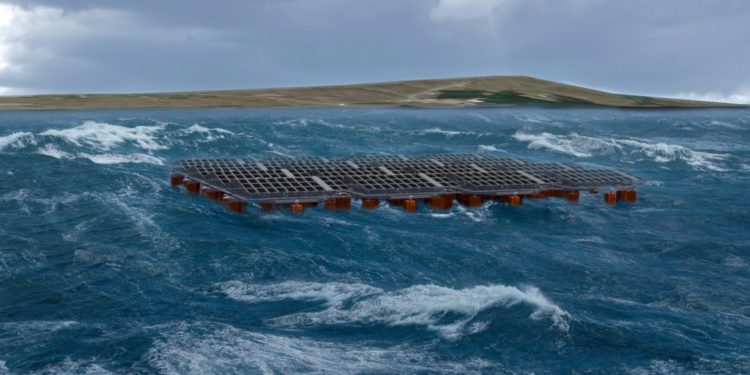 Floating Offshore Solar Panels