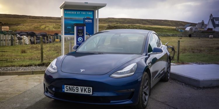 Tidal Energy EV Charge Point