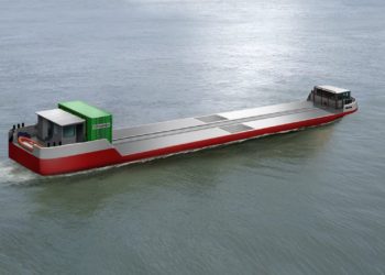 Flagships hydrogen cargo vessel