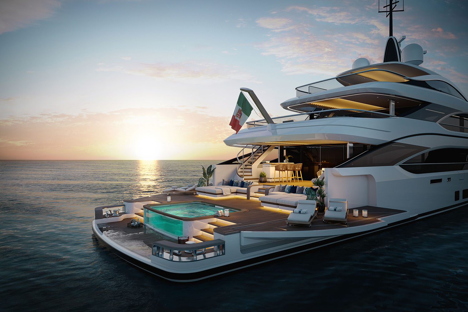 Benetti Oasis Deck