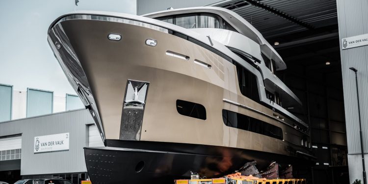 Van der Valk launches 34m yacht Lady Lene