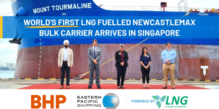 LNG-fuelled Newcastlemax bulk carrier