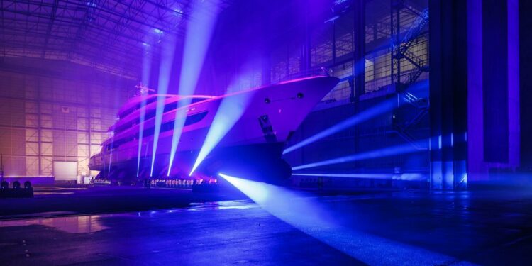 Oceanco launches 1050H superyacht