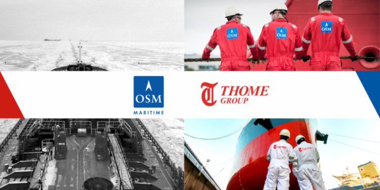 OSM Maritime Group and Thome Group have agreed to a merger of the two companies