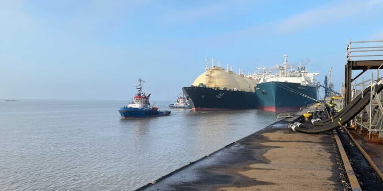 First LNG cargo from ADNOC arrived at Brunsbüttel Elbehafen port