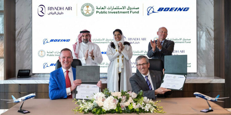 Riyadh Air announces first fleet order of 72 Boeing 787-9 Dreamliners