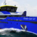 Strategic Marine’s StratCat 27 (SC27) grows in popularity with new order from France, MTB Events, Image shows A blue crew vessel on the seas