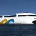 Wärtsilä to power the world's largest battery powered ship, MTB Events. Image shows The vessel (illustrated - © Incat Tasmania Pty Ltd.) is a new ferry being built by Incat Tasmania and will be the largest ever vessel of its type.