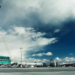 Heathrow begins revolutionary trials using low carbon concrete, MTB Events, Image shows a control tower at Heathrow Airport with clouds