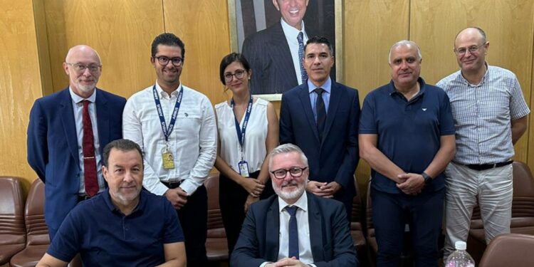 Nouvelair awards OEMServices the PBH Component Support for its A320 fleet, MTB Events, Image shows the contract being signed by higher ups