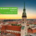 MTB Marine Europe is ready to set sail, MTB Events. Image shows munich skyline at sunset with MTB Marine Europe logo overlaid