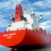 MOL and Yara sign time charter contract for Ammonia Carrier, MTB Events. Image shows the Green Pioneer vessel on the sea