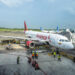 Cirium unveil the world's most punctual airlines of 2023, MTB Events. Image shows an Avianca flight