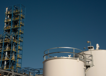 The world's first Ethanol to SAF production facility opened by LanzaJet, MTB Events. Image shows the LanzaJet Freedom Pines Fuels, the world’s first ethanol to sustainable aviation fuel (SAF) production facility.