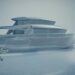 Sanlorenzo & Volvo Penta partnership to pave the way for sustainability, MTB Events. Image shows an imagining of the future superyacht