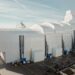 Collaboration between MB92 Group & Pinmar to tackle plastic waste, MTB Events. Image shows the recycling centre being built in the Port of Barcelona