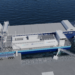 World's first low emission ammonia bunkering terminal to be built, MTB Events. Image shows Illustration of Yara Clean Ammonia, Azane and Fjord Base bunkering barge