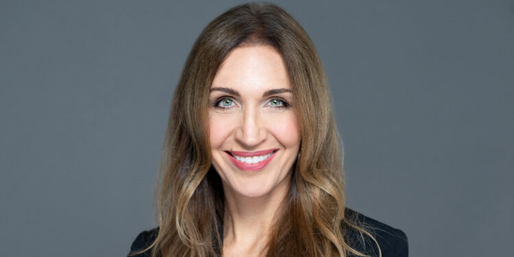 Michelle Freyre to join United Airlines Board of Directors, MTB Events. Image shows headshot of Michelle Freyre in front of a grey background