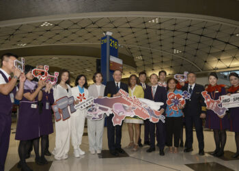 Hong Kong Airlines celebrates direct service to Saipan, MTB Events