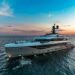 Bilgin Yachts announces delivery of 50m superyacht, MTB Events. Image shows Eternal Spark on water