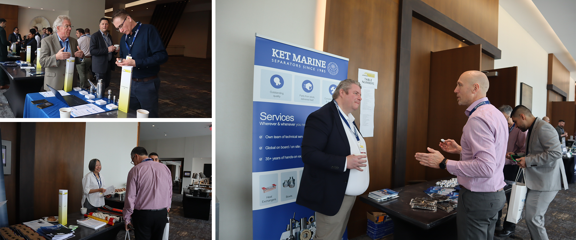 From networking to rodeo: The highlights of MTB Marine Americas 2025, MTB Events. Image shows the delegates in attendance of MTB Marine Americas at the tabletop presentations