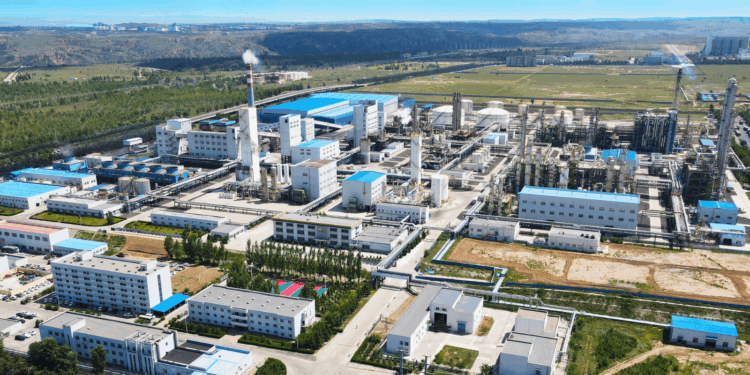 Towngas and Royal Vopak Forge Strategic Partnership to Advance Green Methanol Development Across Asia-Pacific, MTB Events. Image shows: Towngas’s green methanol production plant in Ordos, Inner Mongolia, employs proprietary technology to convert agricultural and forestry waste, as well as scrap tyres, into green methanol. The Company has obtained ISCC EU, ISCC PLUS, ISO 14067, and other international certifications to supply high-quality green methanol.