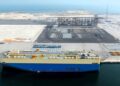 Image shows the port expansion for the roro boat section. DP World Expands Automotive Logistics Capacity at Jebel Ali Port with Major Terminal 4 Upgrade, MTB Events.