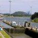 Image shows the container ship leaving the Miraflores lock, in Panama, towards the Pacific Ocean. Global Trade Artery Strengthens Panama’s Finances With Multibillion Transfer, MTB Events.
