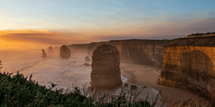 Image shows the twelve apostles in Melbourne at sunset. British Airways Boosts Winter Schedule with New Routes and More Flights, MTB Events.