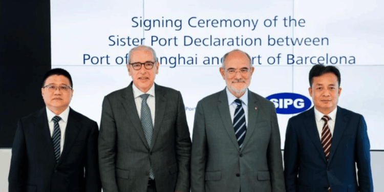 Ports of Barcelona and Shanghai Advance Green Shipping and Digital Corridor Plans, MTB Events.