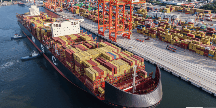 MSC Venice becomes largest container ship to berth at the Port of Gdynia, MTB Events.
