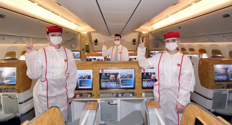 Emirates Vaccinated Staff