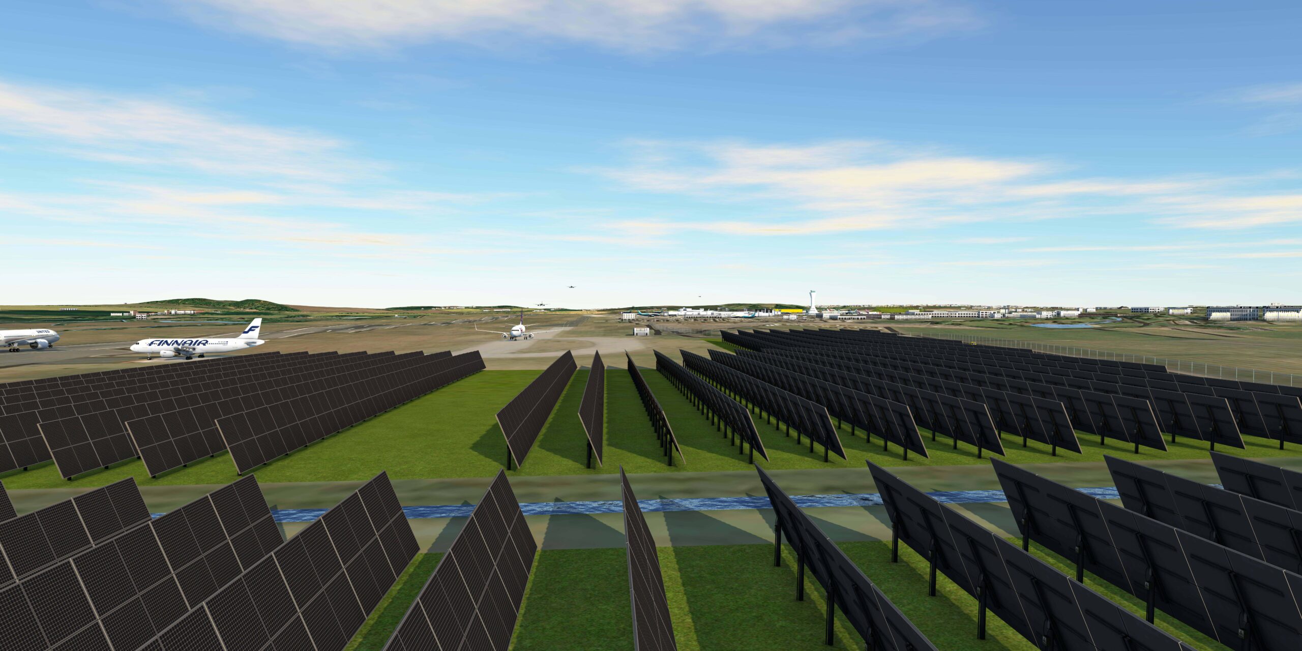 Edinburgh Airport’s Solar farm