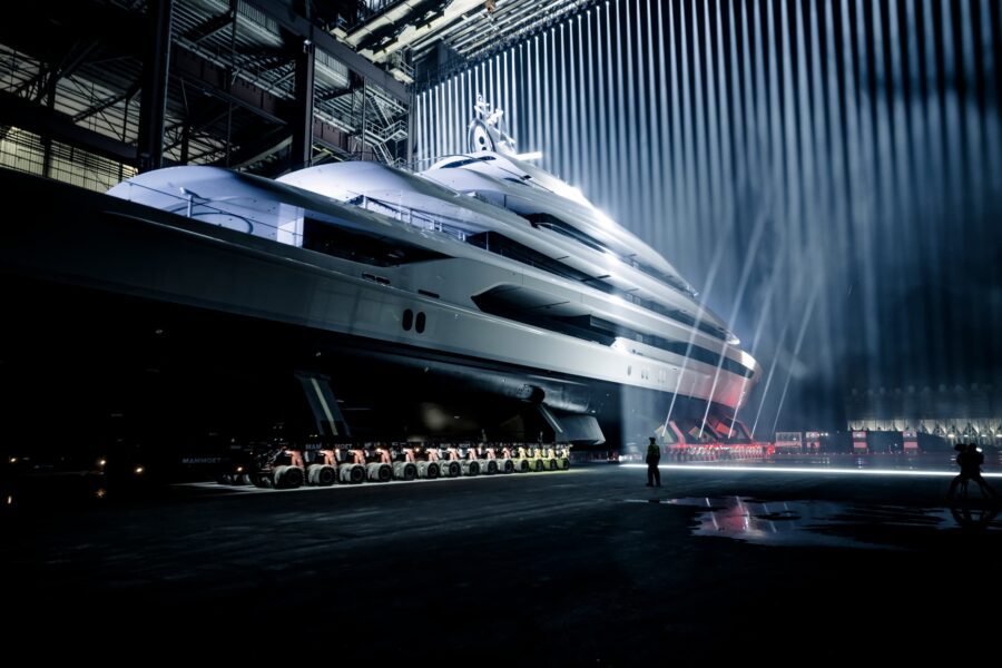 Oceanco launches 1050H superyacht